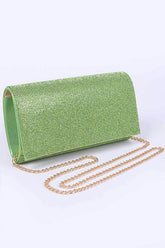 Womens Glitter Envelope Evening Clutch Bag| Zarnesh
